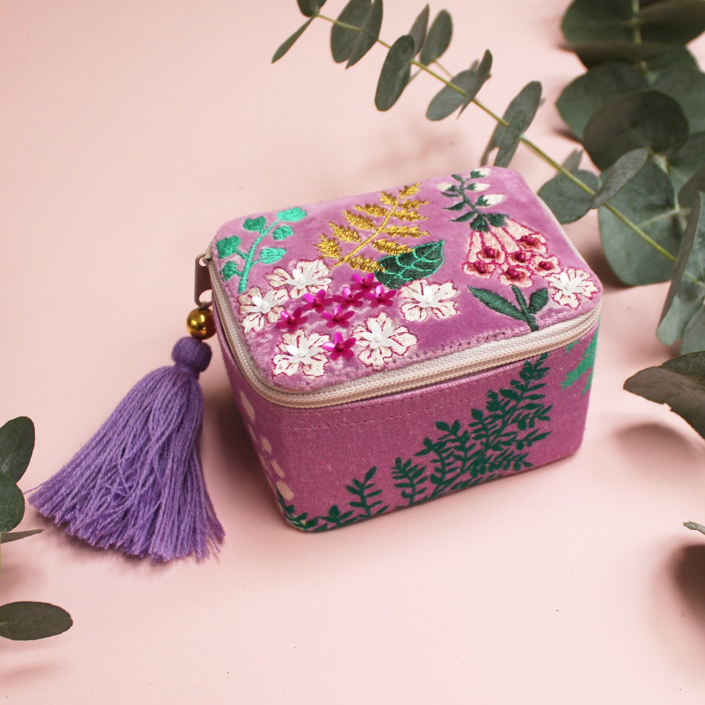 Posy Purple Smykkeskrin