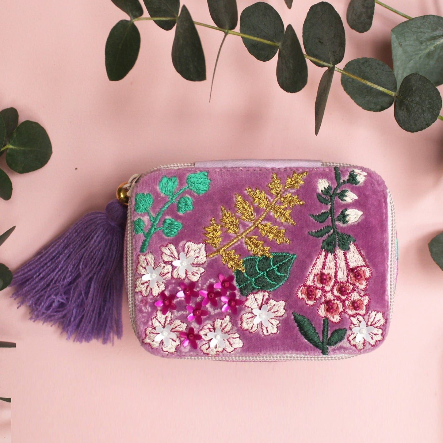 Posy Purple Smykkeskrin