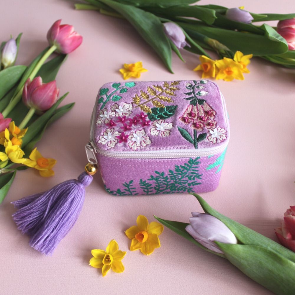 Posy Purple Smykkeskrin