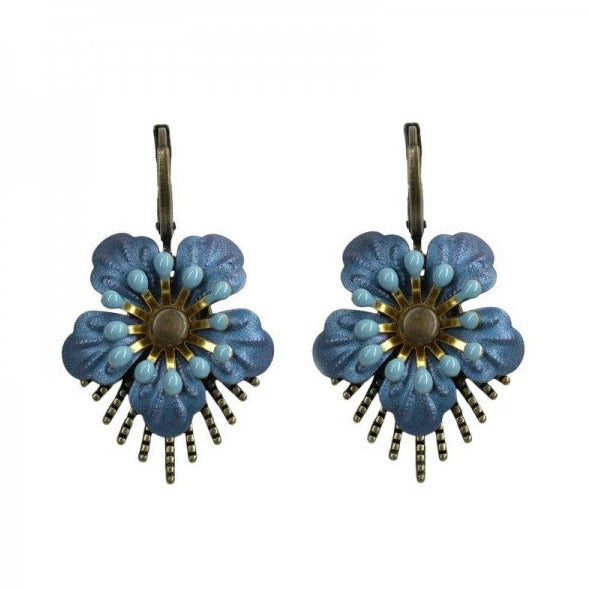 Raio Blue & Bronze Ørepynt