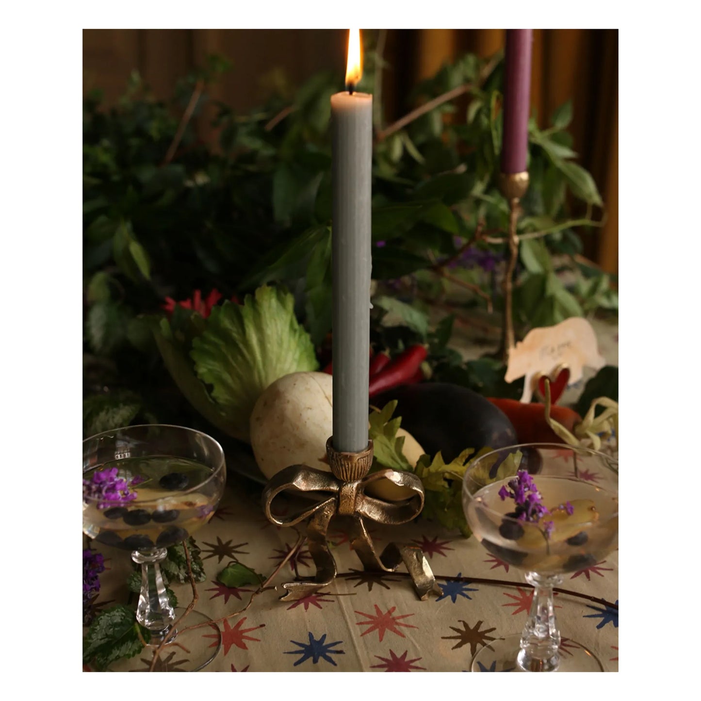 Riley Ribbon Candle Holder