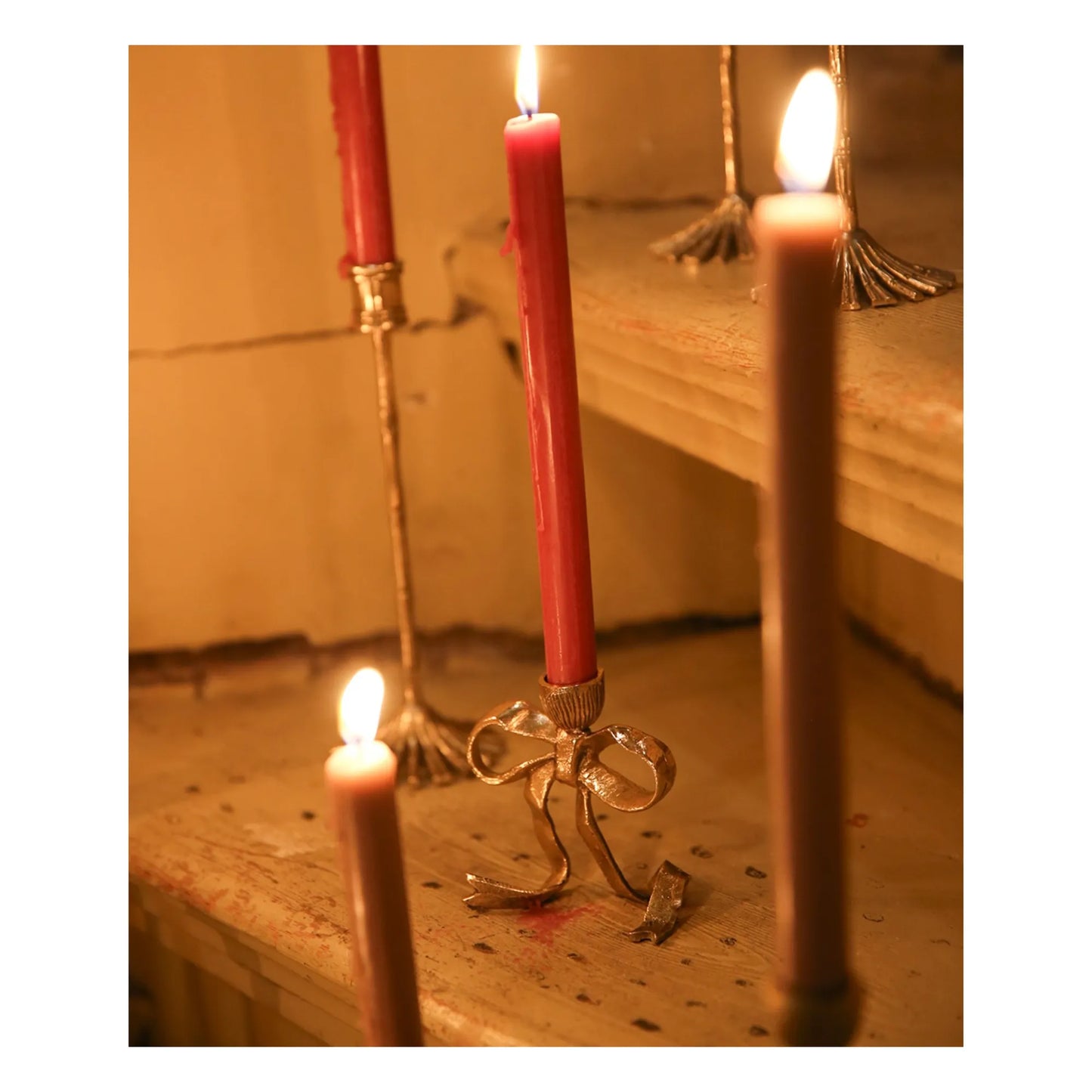 Riley Ribbon Candle Holder