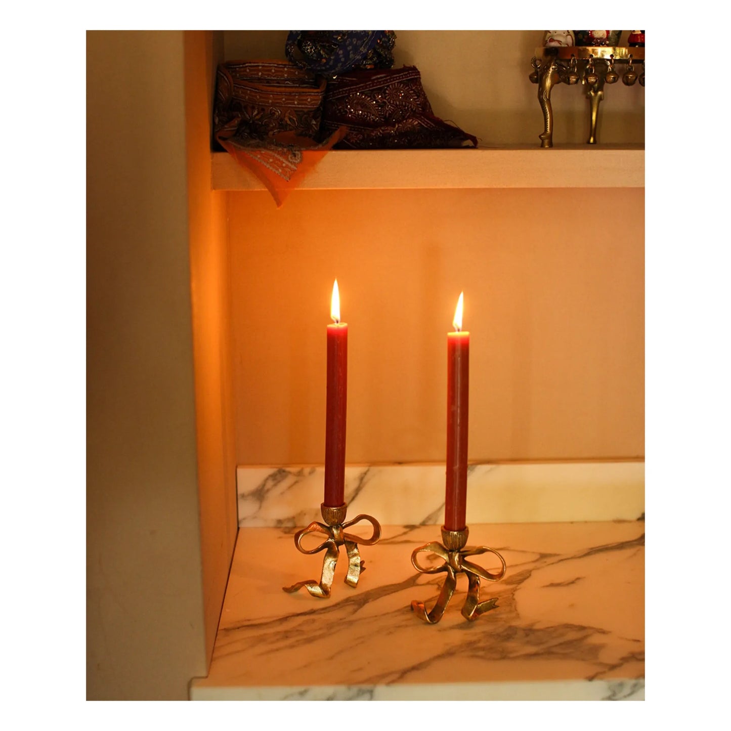 Riley Ribbon Candle Holder