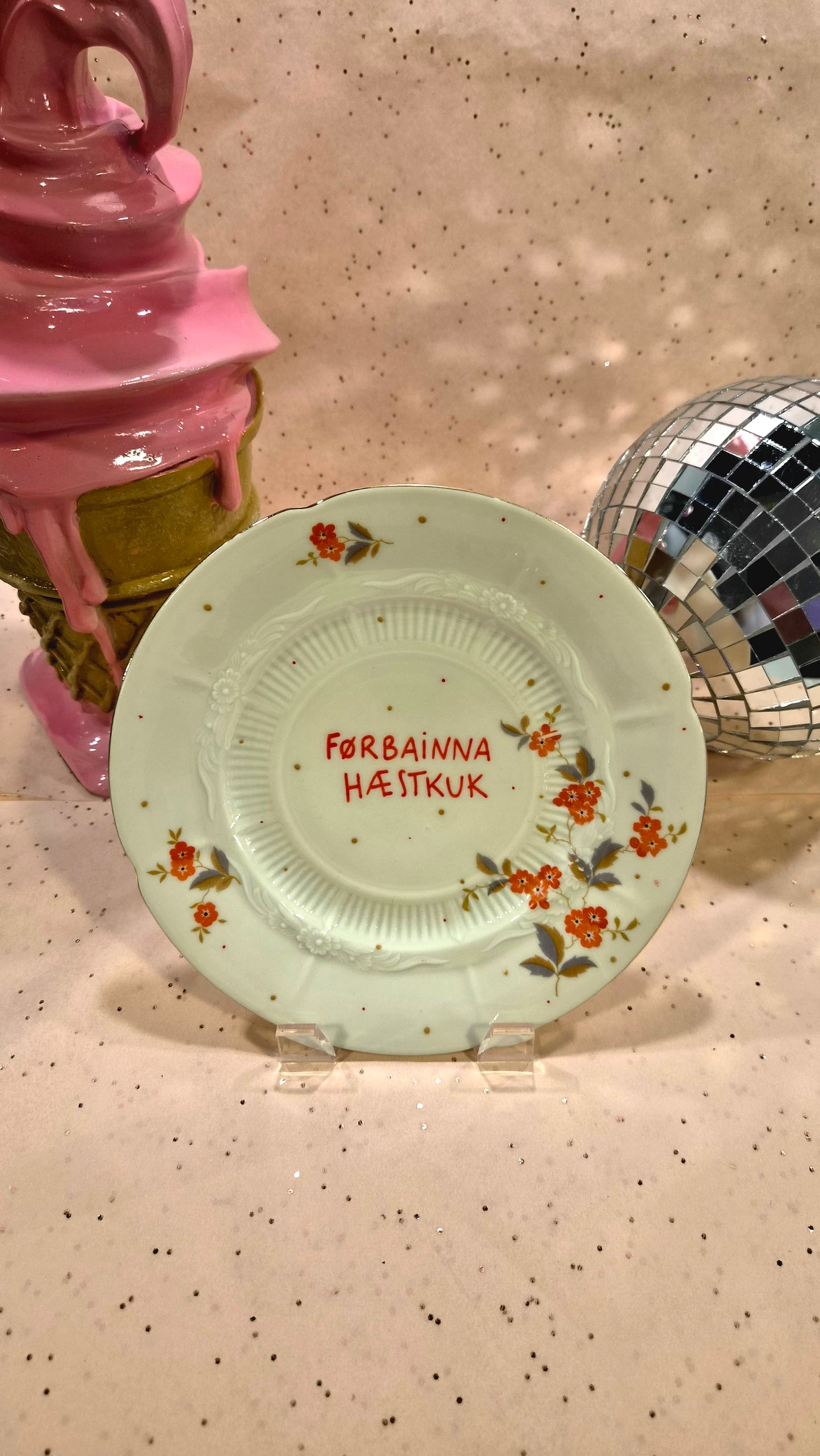 Førbainna hæstkuk Tallerken
