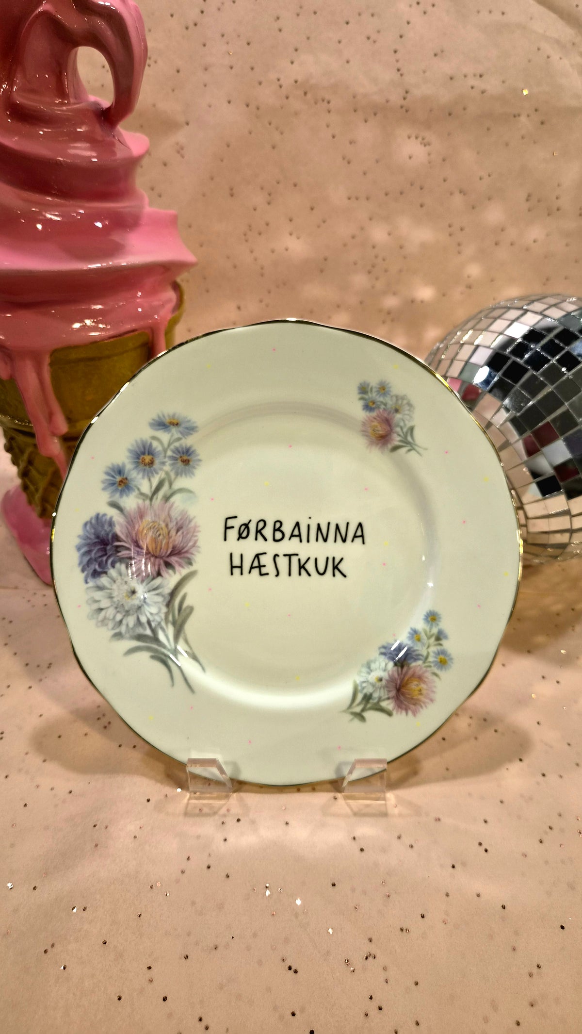 Førbainna hæstkuk Tallerken