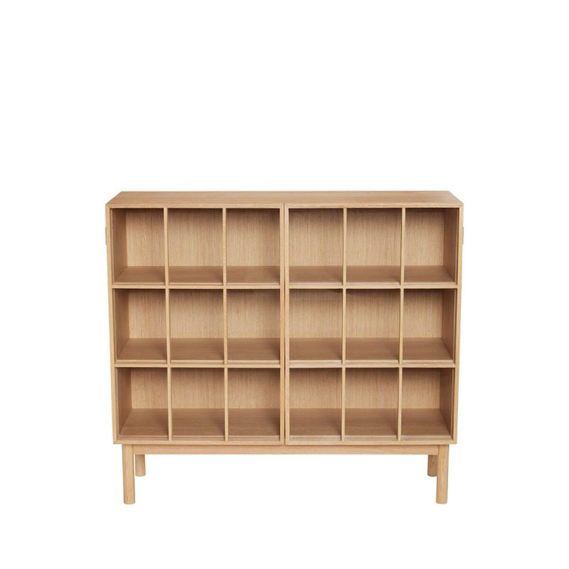 Shoji Cabinet Wide Natural