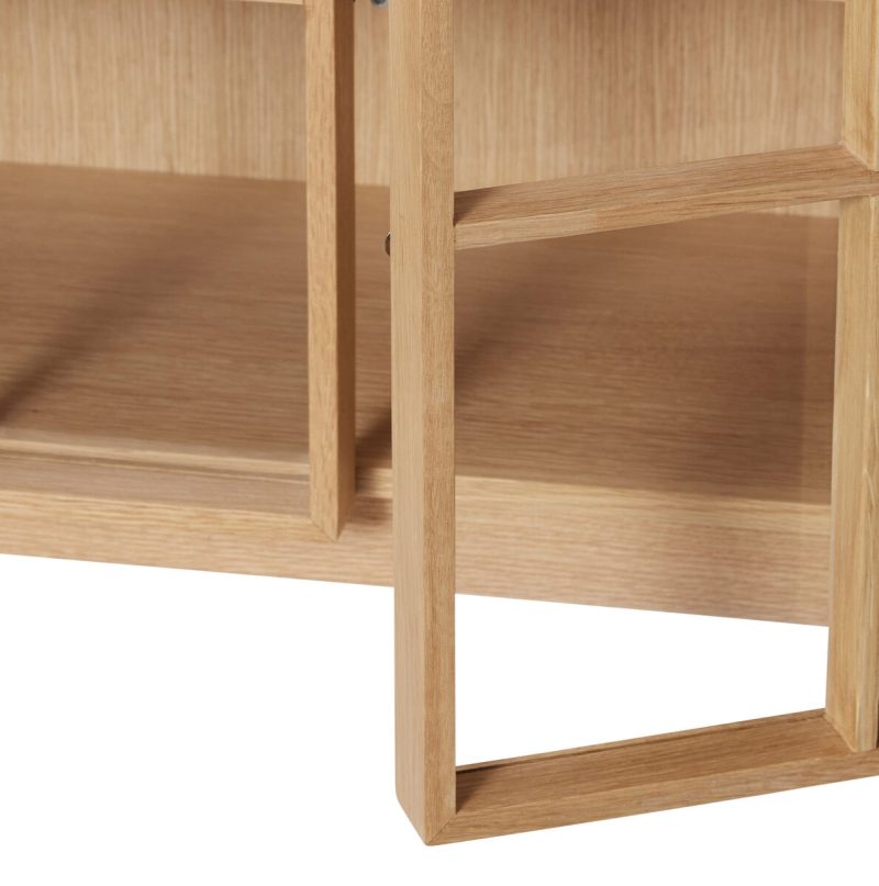 Shoji Cabinet Wide Natural