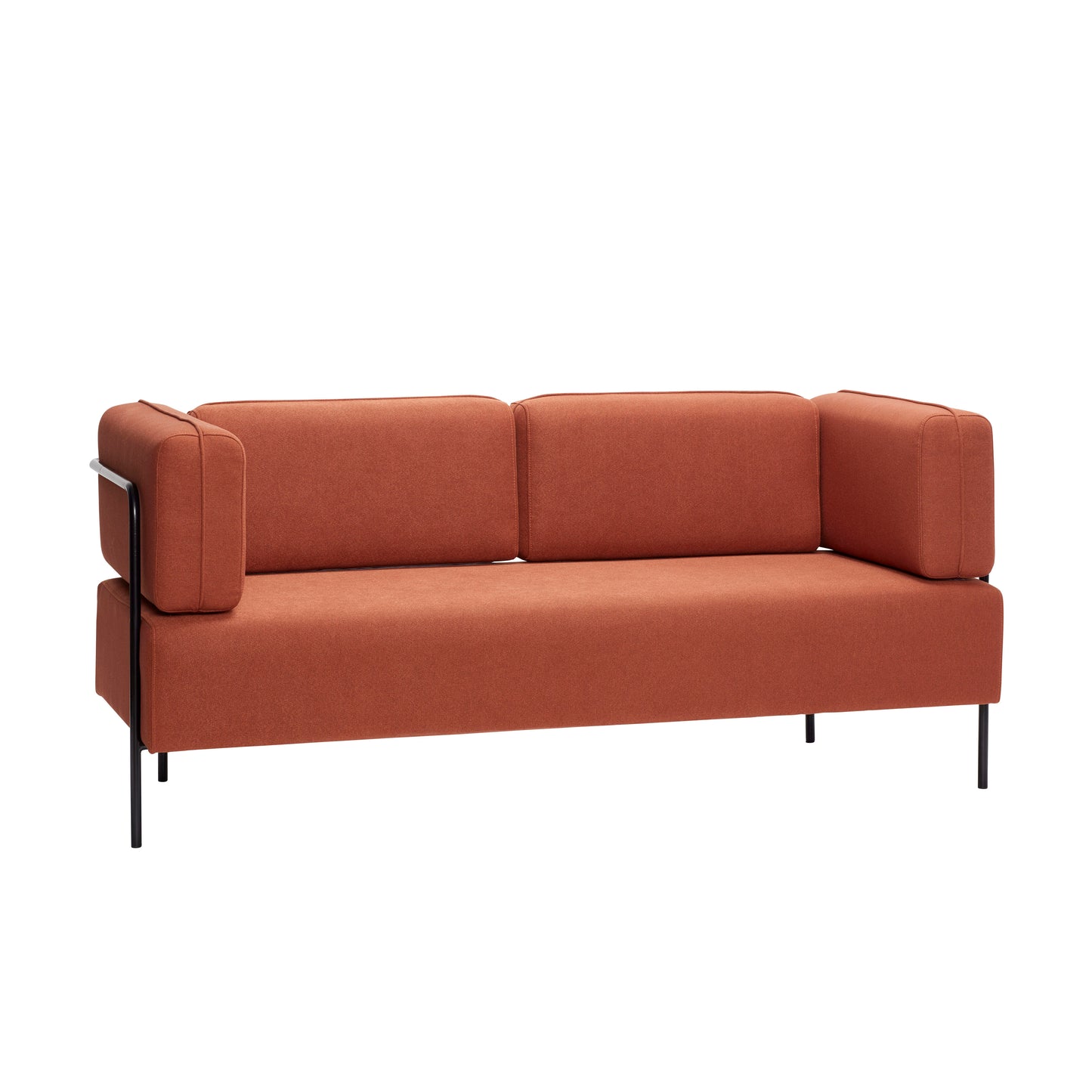 Block Sofa Maroon