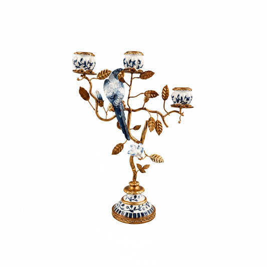 Blue Parrot Branch Lysholder