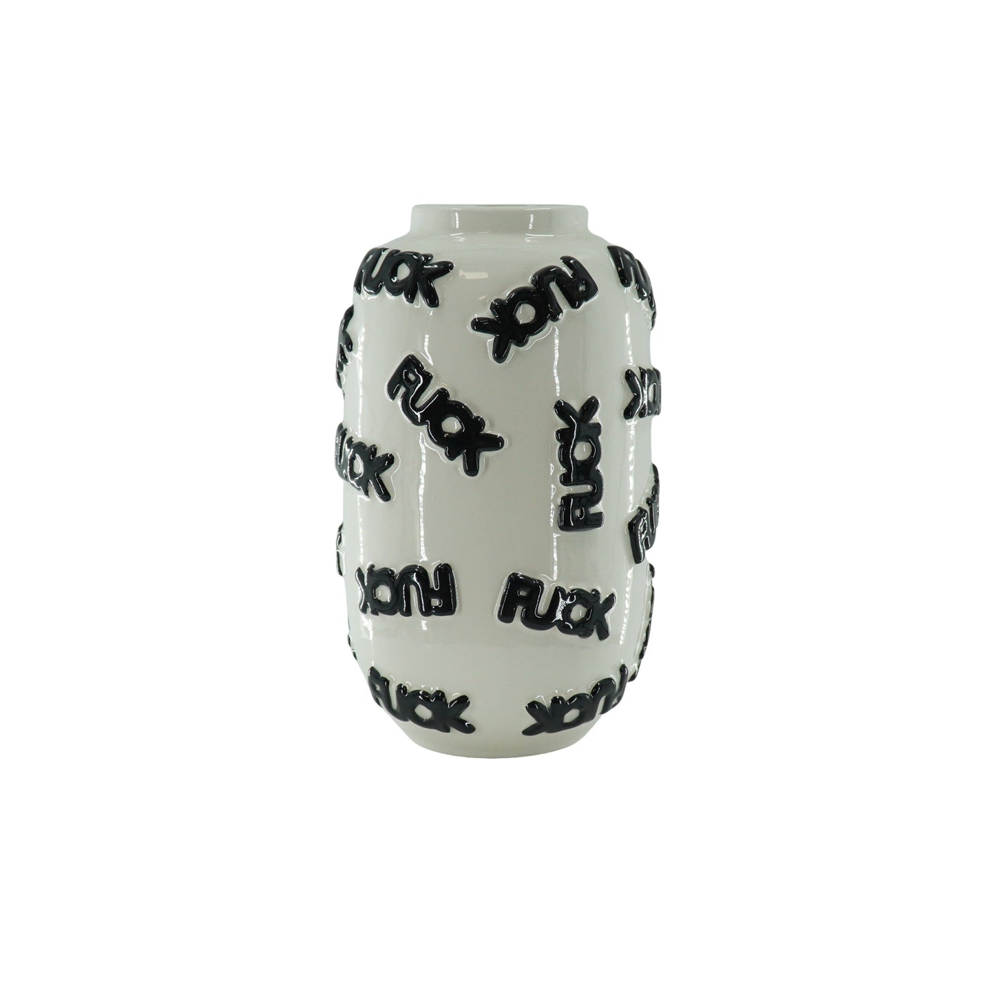 Vase Fuck Svart & Hvit