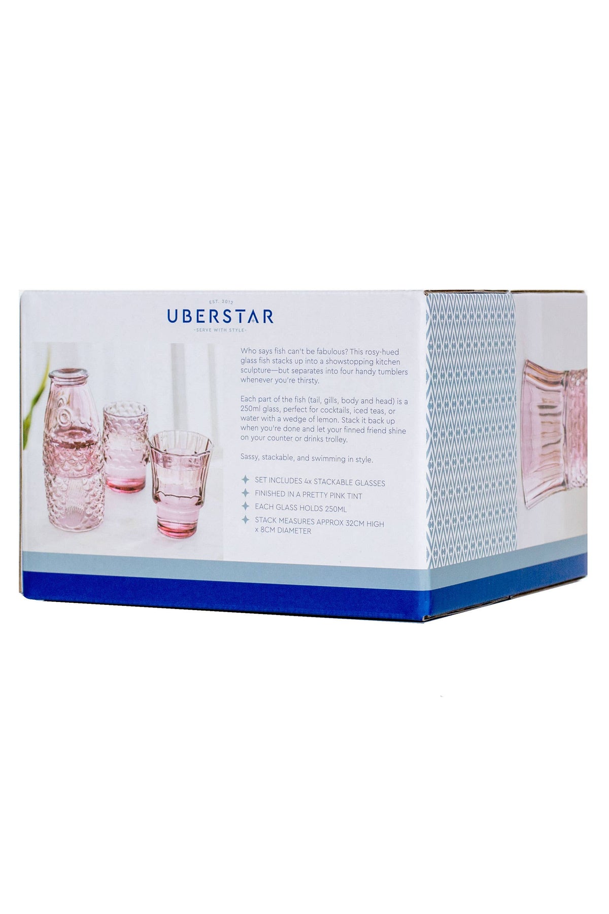 Fish Stableglass Pink