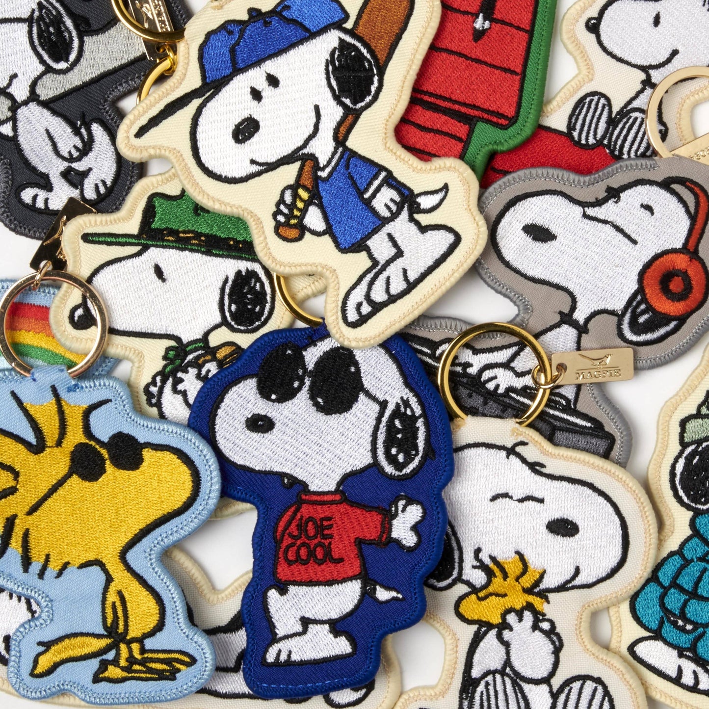 Snoopy Rainbow Nøkkelring