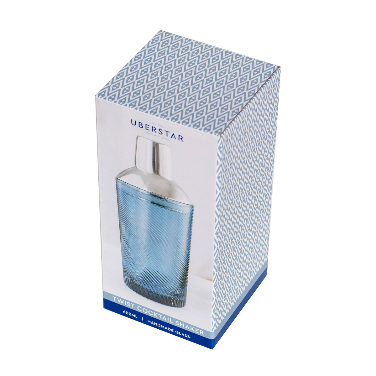 Blue Twist Cocktail Shaker