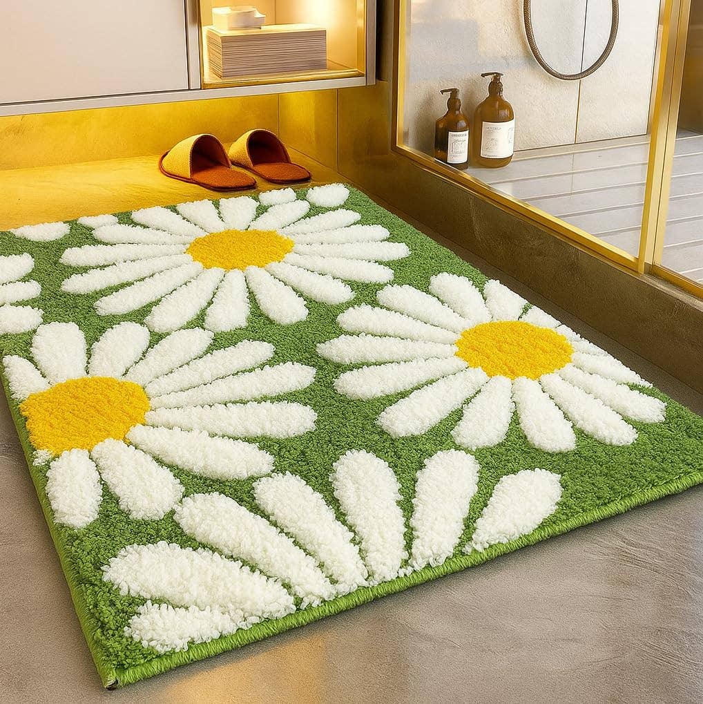 Flower Badematte