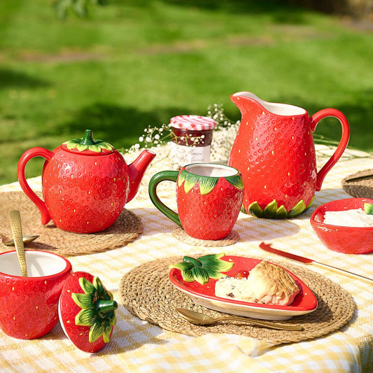 Strawberry Sukkerskål