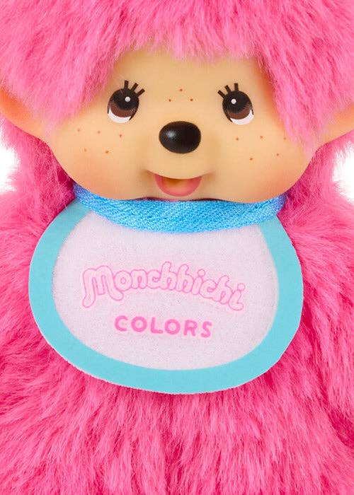 Monchhichi Neon Pink Plush Mascot