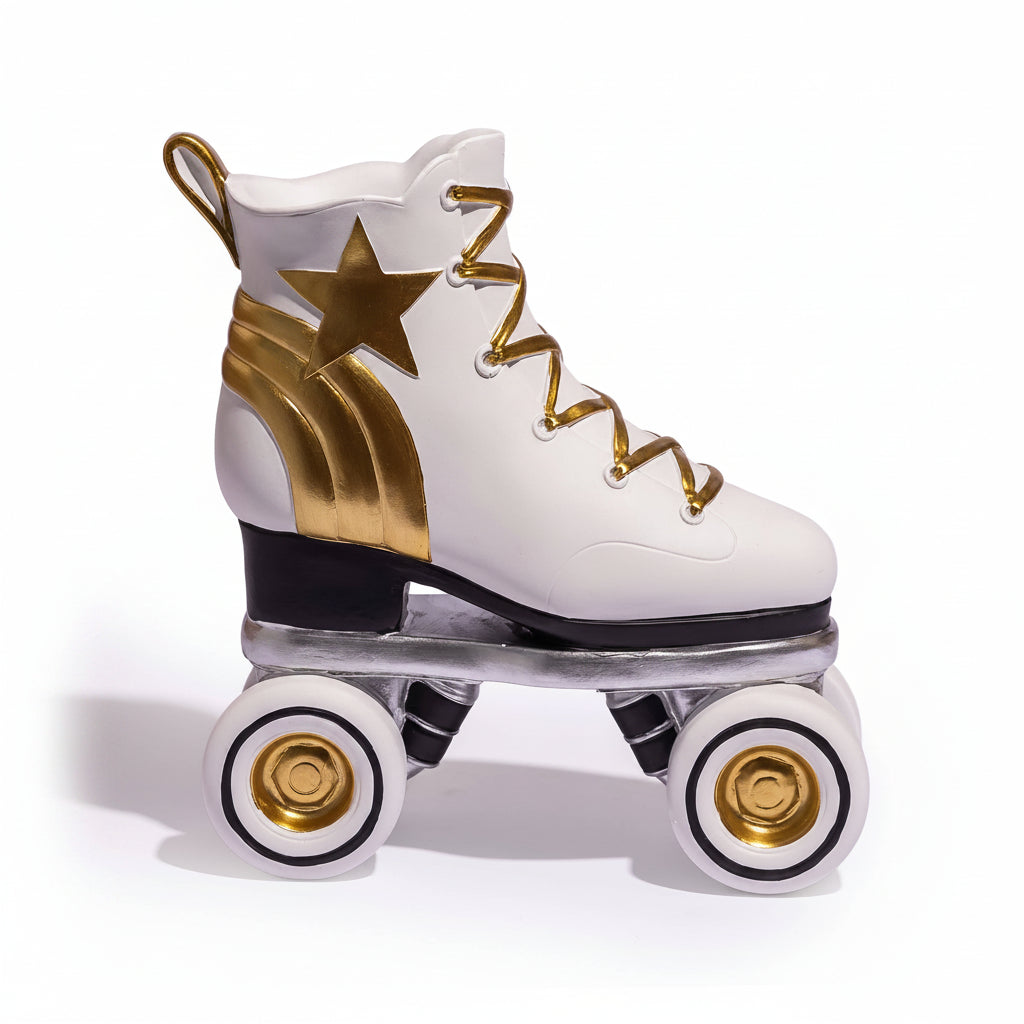 Retro Roller Skate Vase