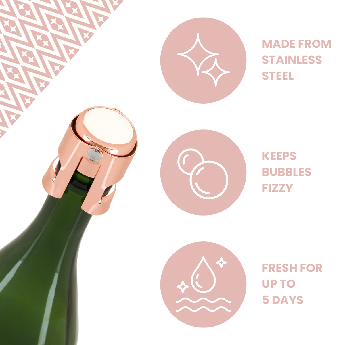 Champagne Stopper Rose