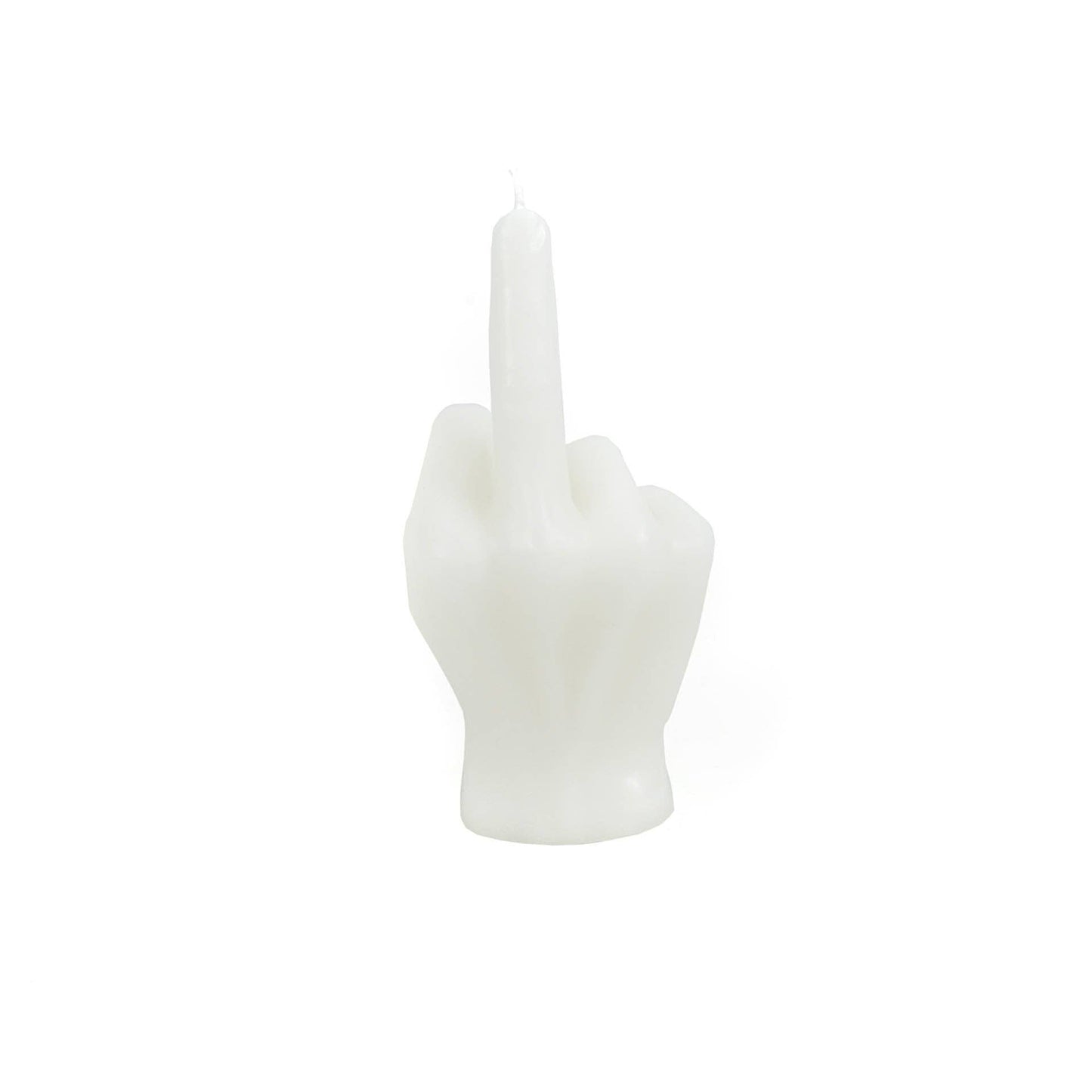 Middle Finger Lys Hvit