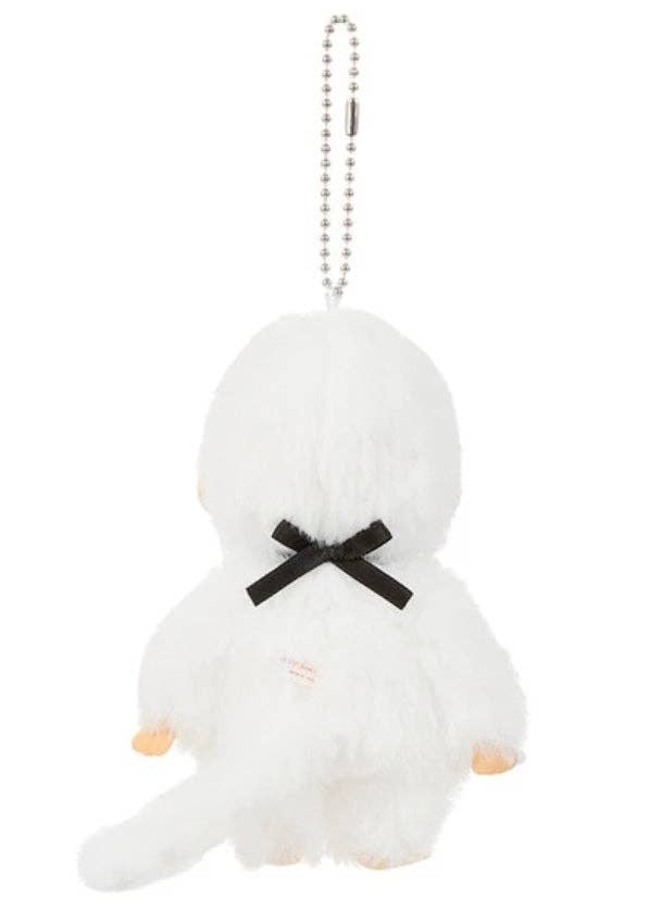 Monchhichi White Plush Mascot
