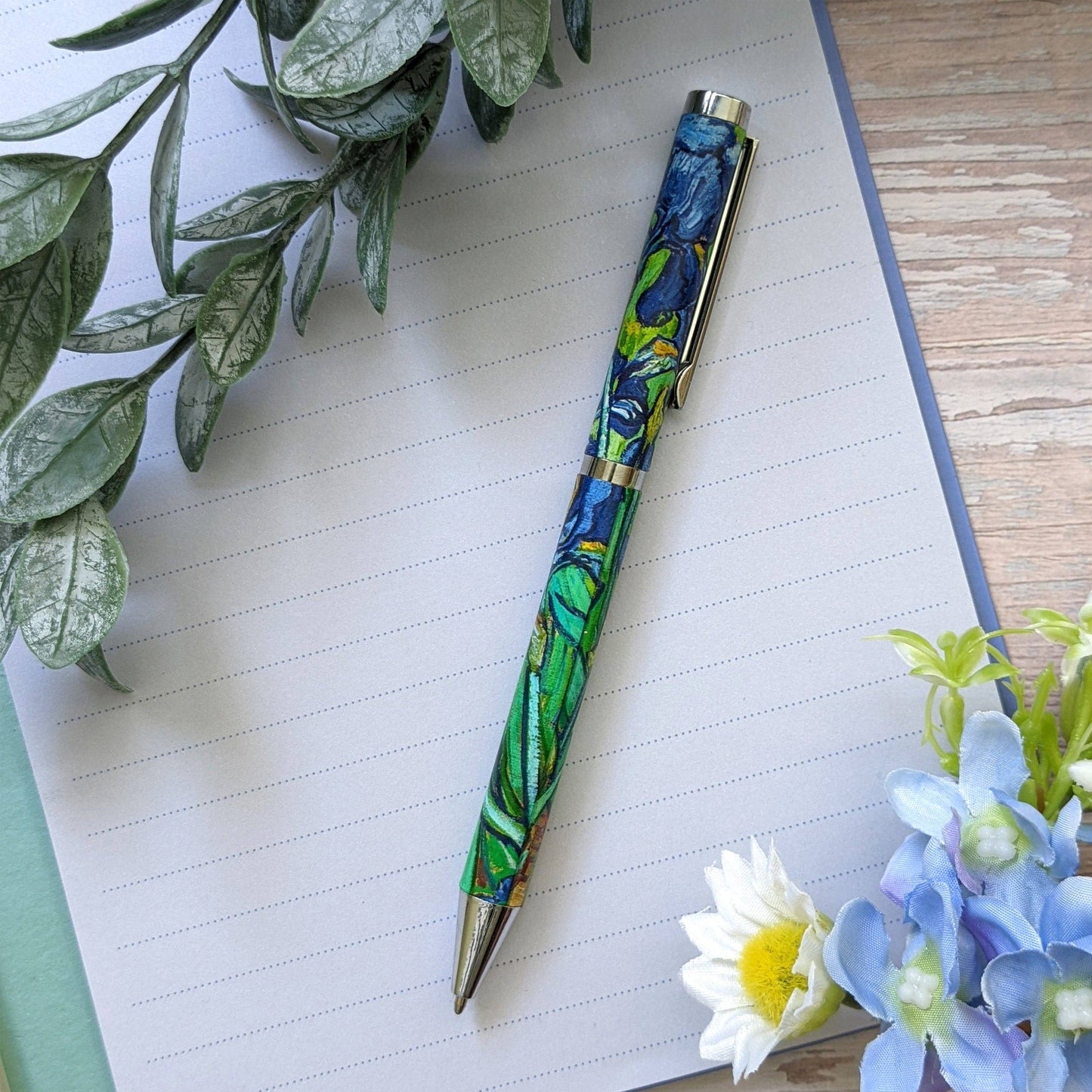 Van Gogh Irises Ballpoint Penn