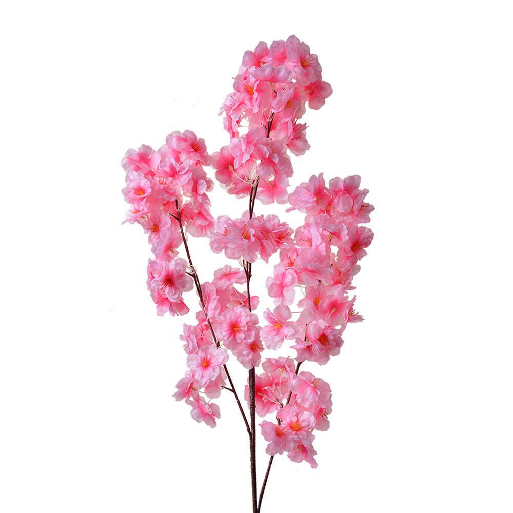 Pink Plastic Flower 106 cm