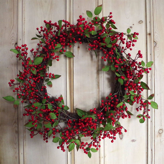 Red Floristry Krans
