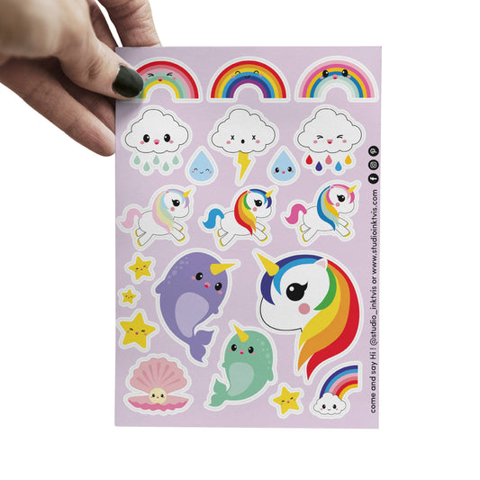 Unicorn Sticker sheet
