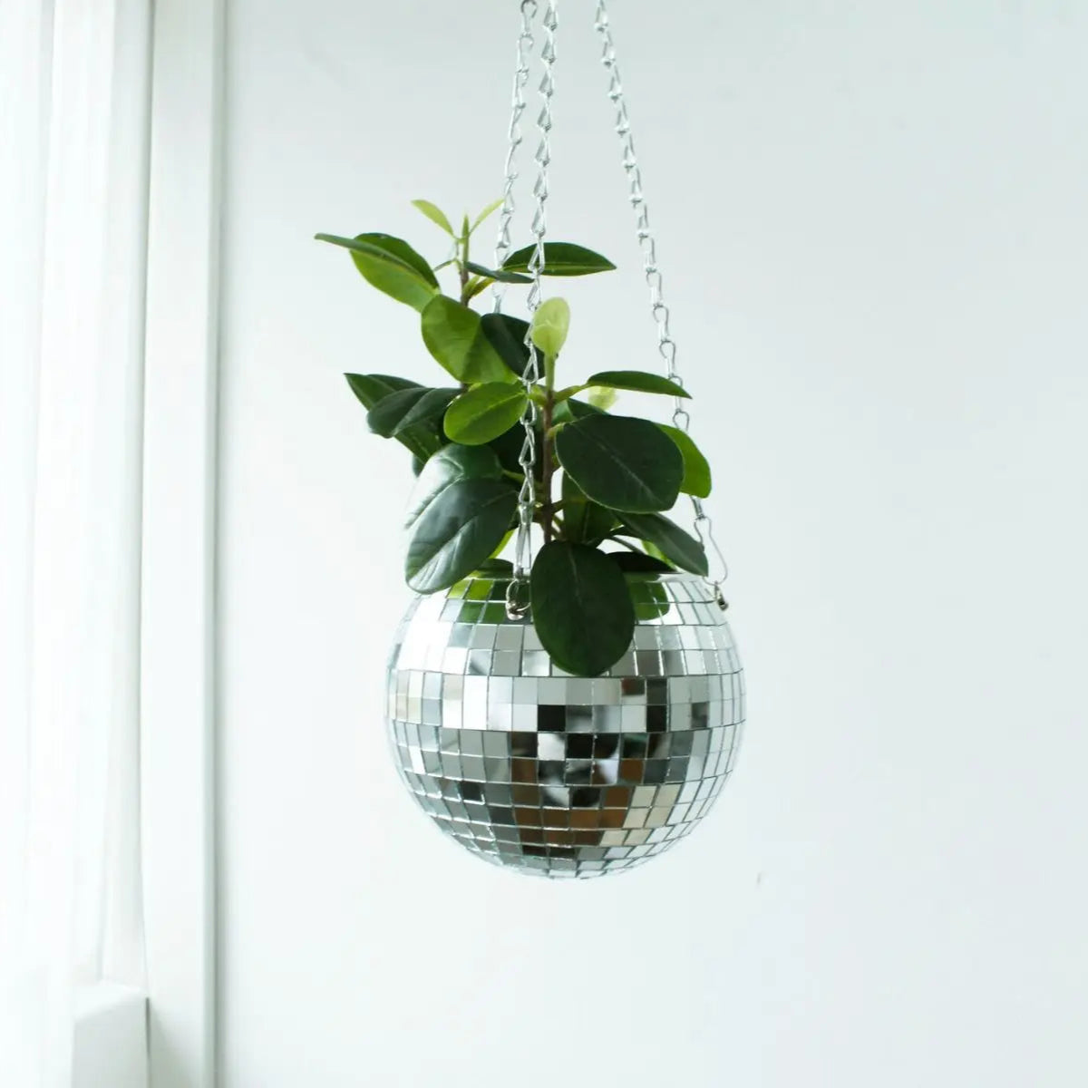 Disco Blomsterpotte Sølv