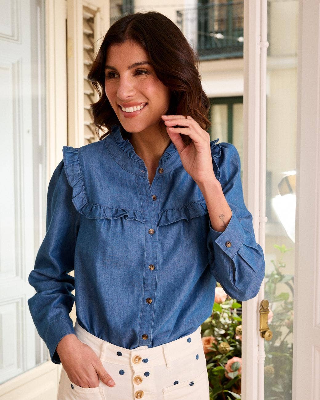 Manuela Atlantic Denimskjorte