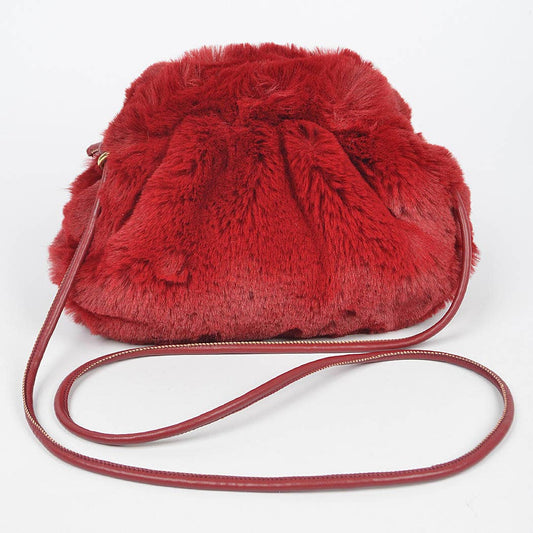 Faux Fur Crossbody Bag