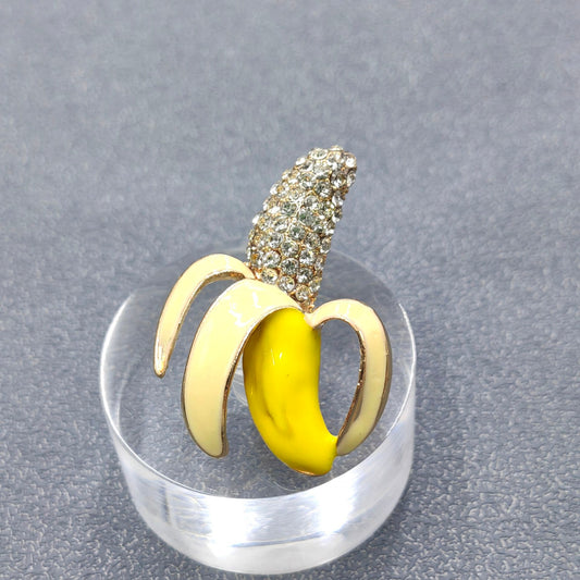 Glam Banana Brosje