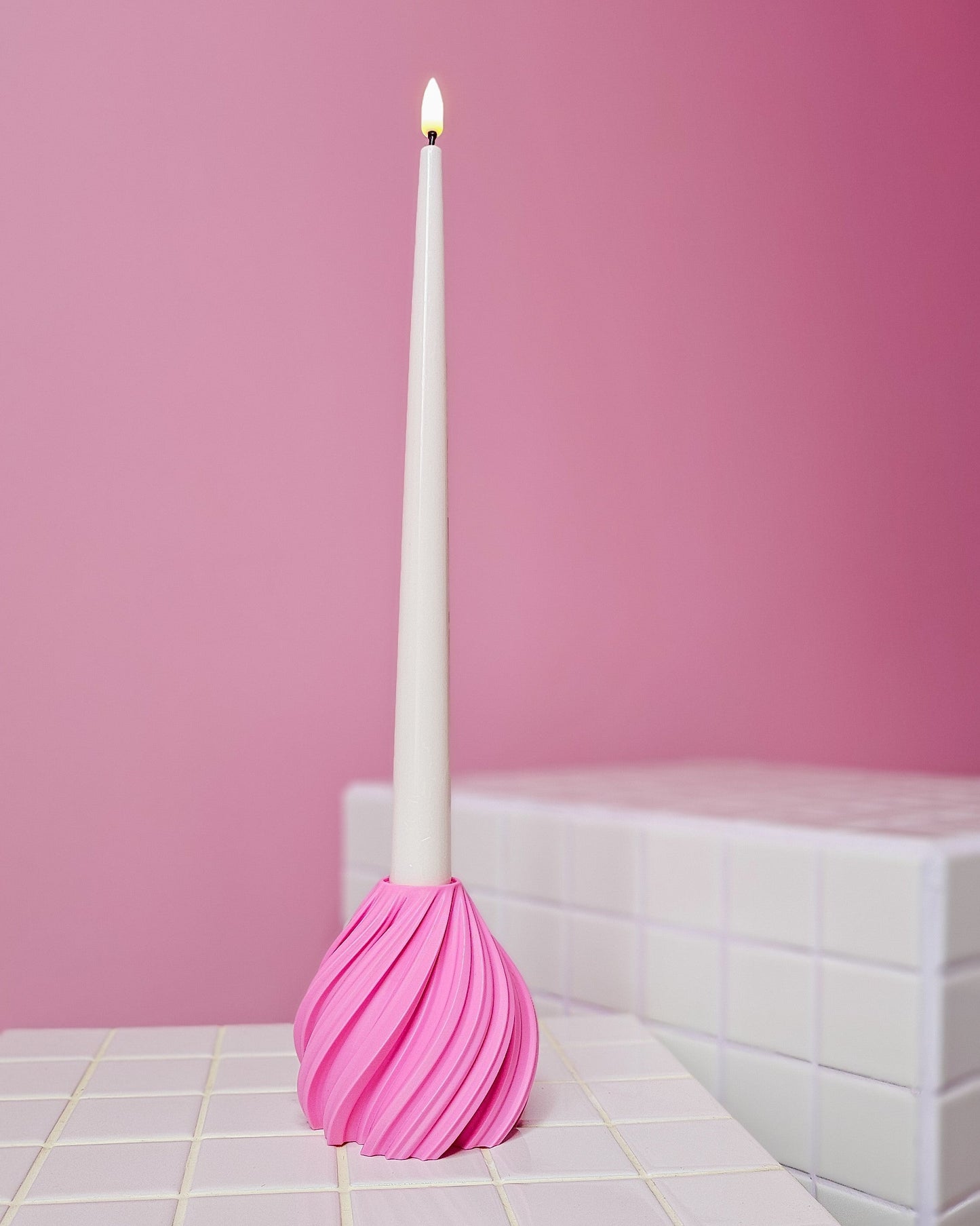 Wave LED Lysestake