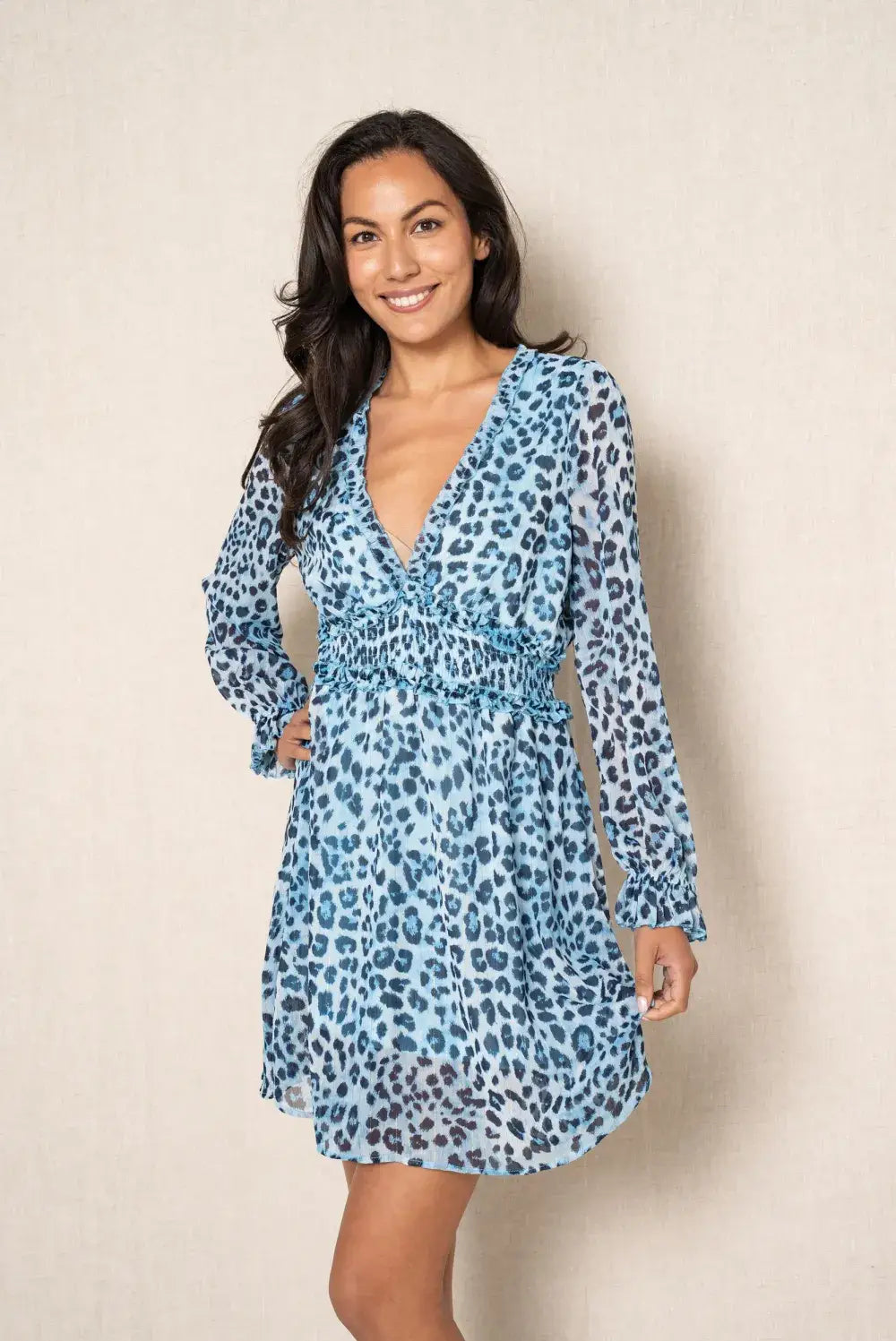 Leopard Kjole