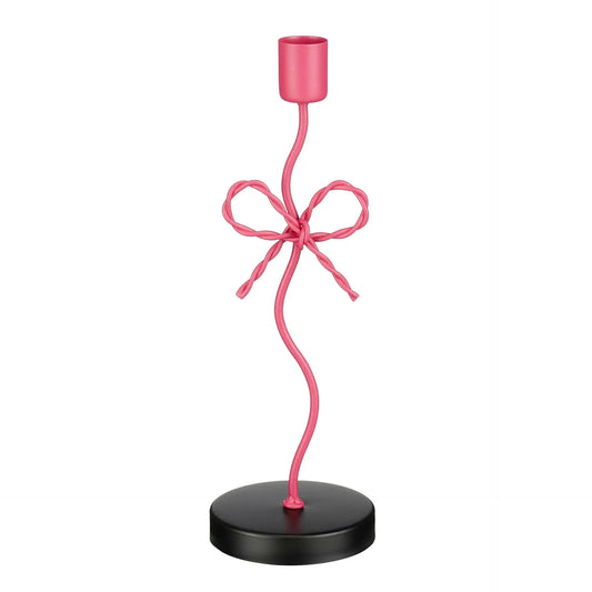 Pink Bow Lysholder