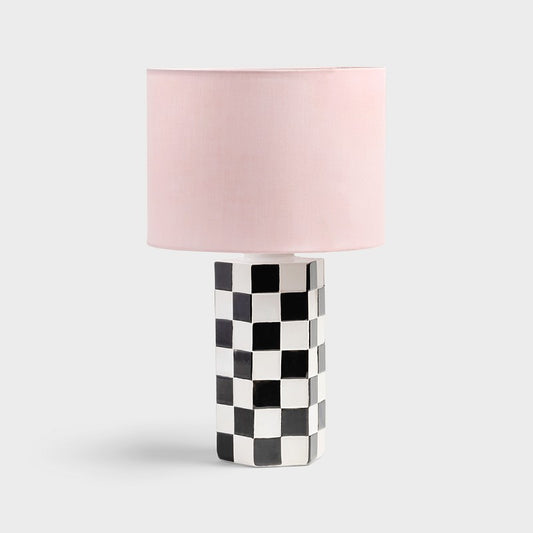 Check Black Lampe