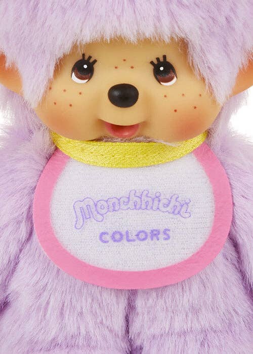 Monchhichi Purple Plush Mascot