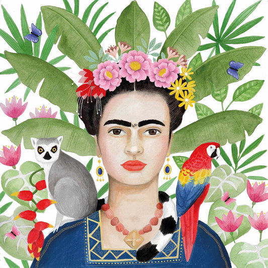Frida Kahlo Coyoacàn Servietter