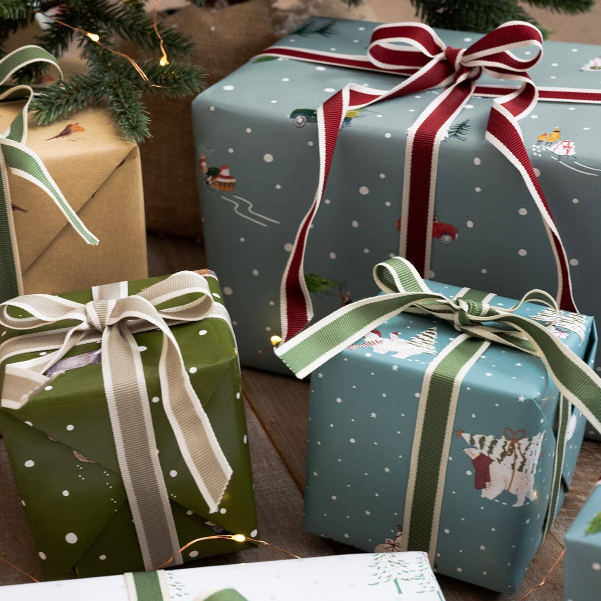 Home for Christmas Gavepapir