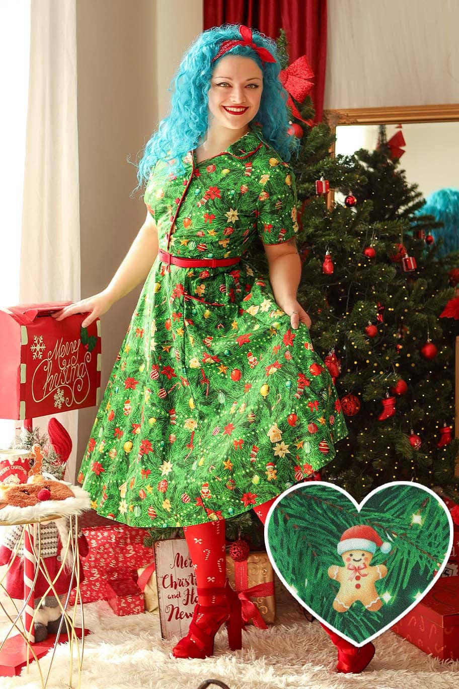 Christmas Tree Kjole