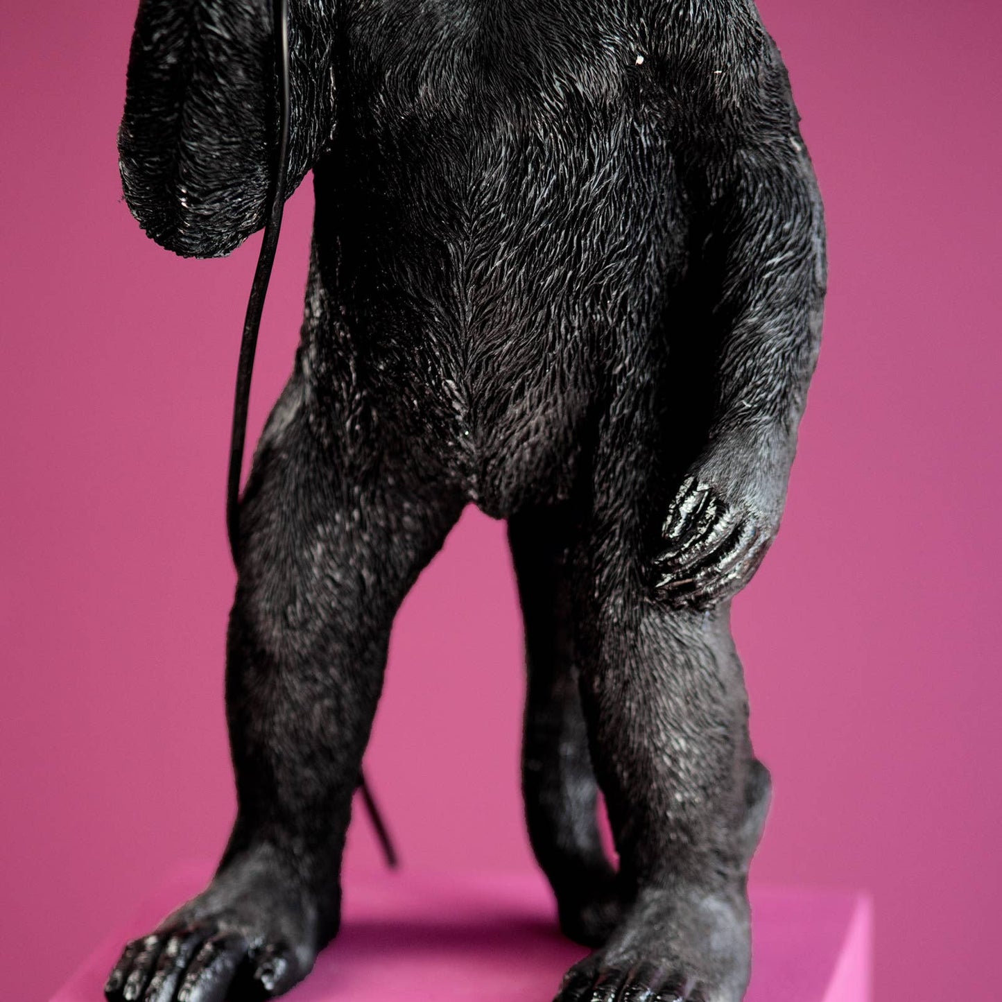 Monkey Koko Black Lampe