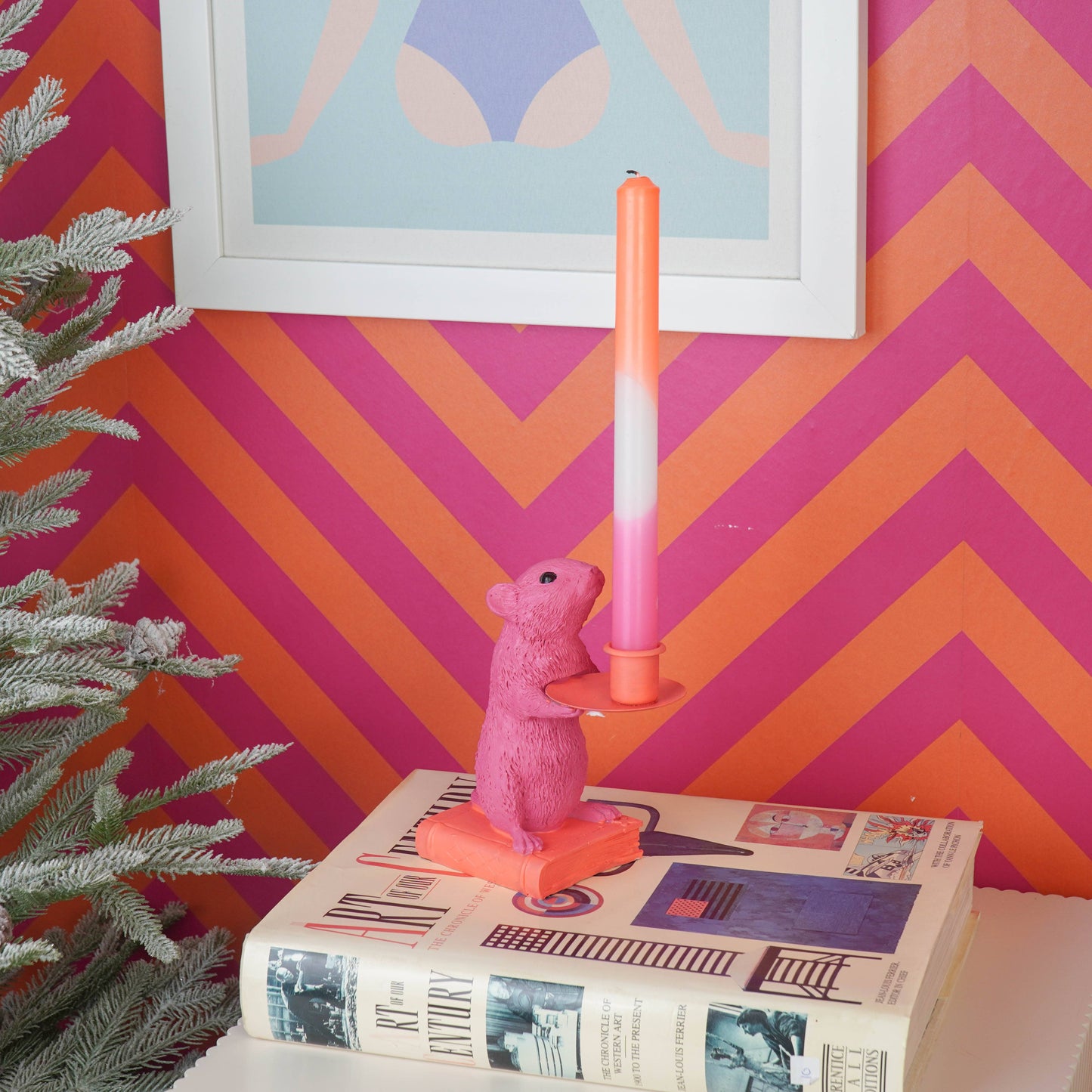 Pink Mouse Lysestake