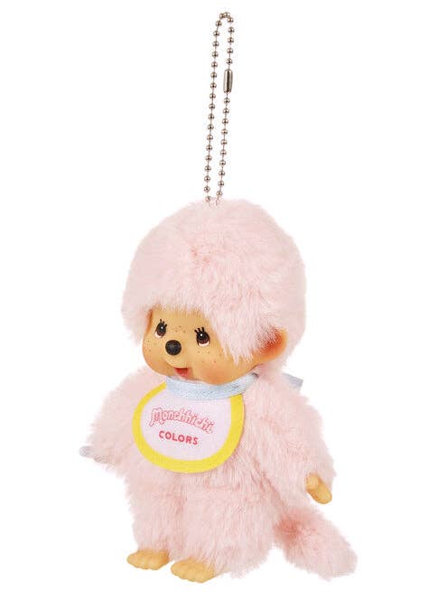 Monchhichi Pink Plush Mascot