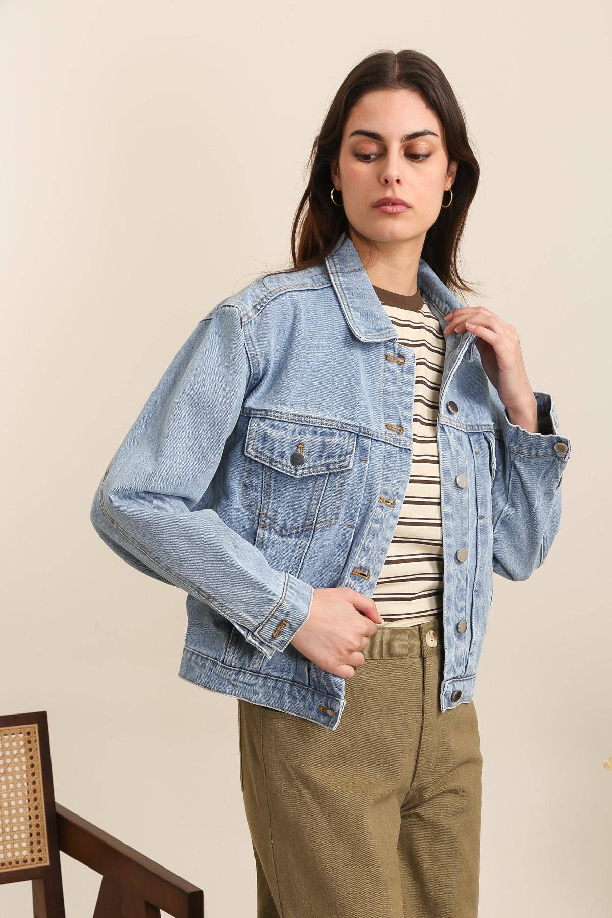 Collar Dongerijakke