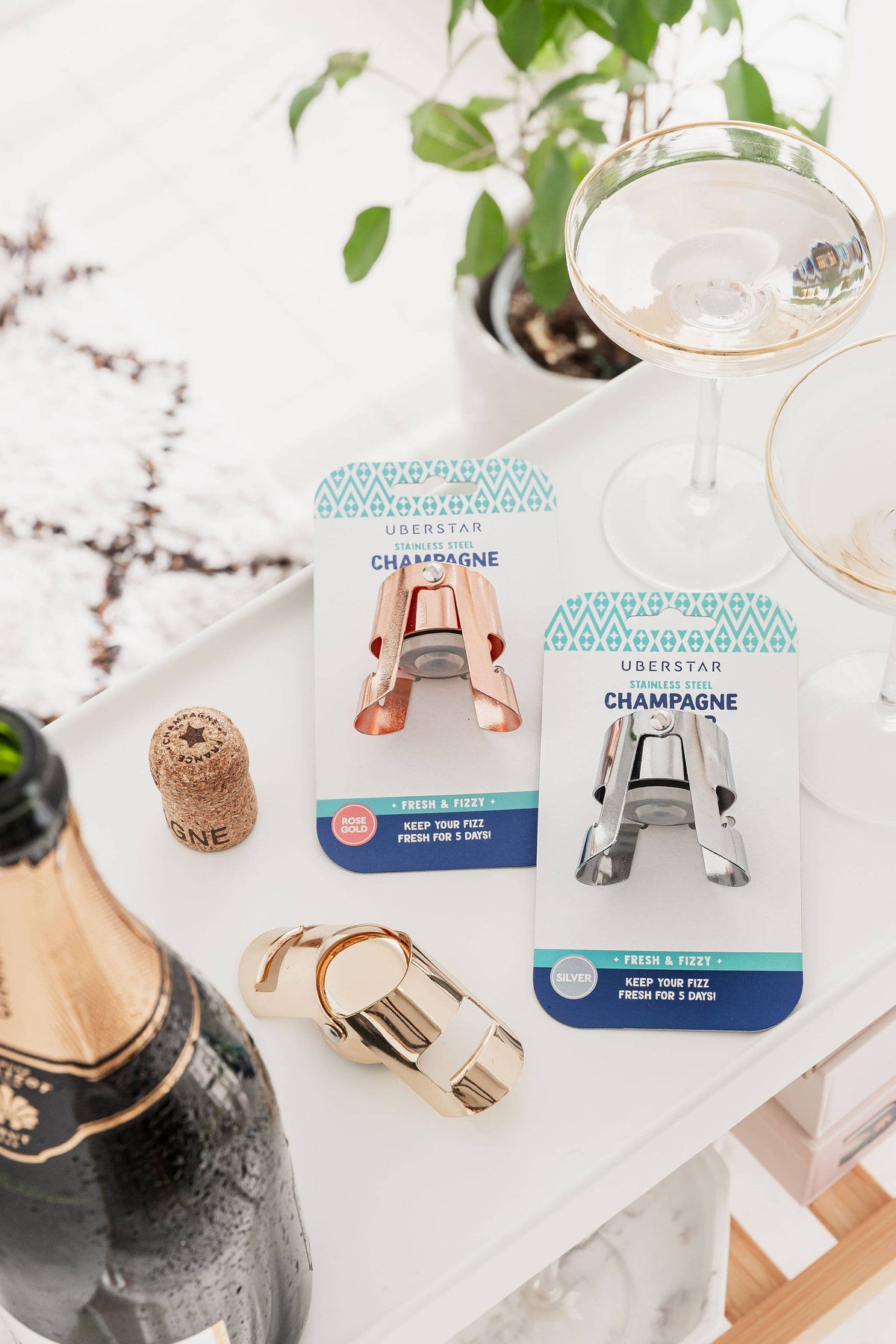 Champagne Stopper Rose
