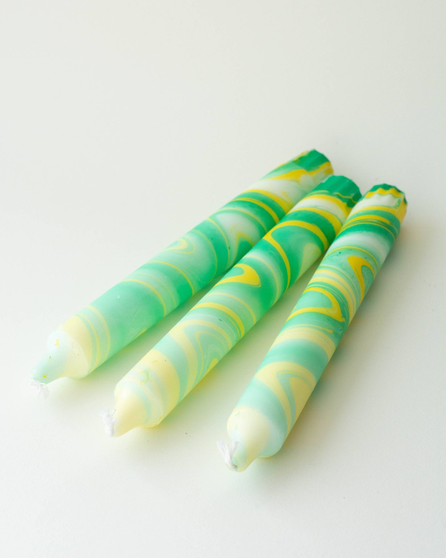 Green Marblemix Lys 3-pack
