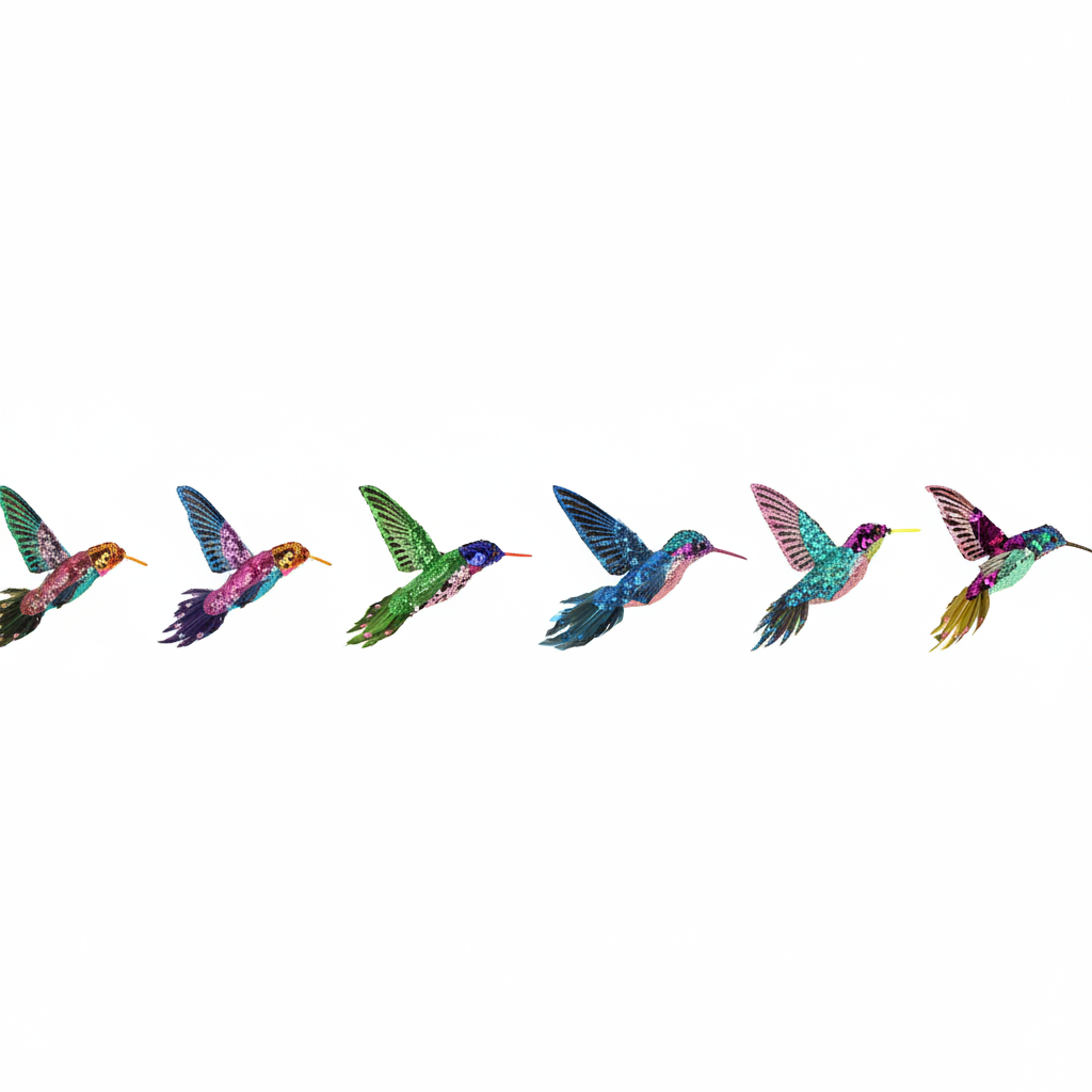 Kolibri Glitter M