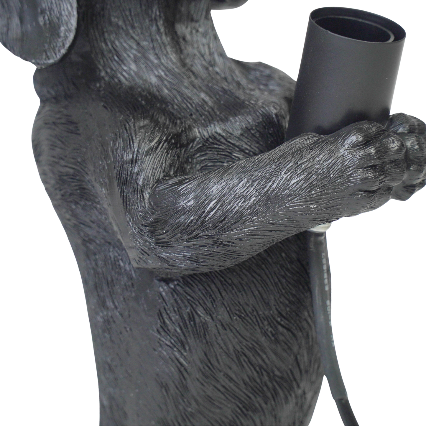Dachshund Lampe Svart