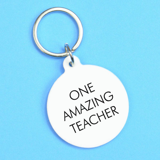 One Amazing Teacher Nøkkelring