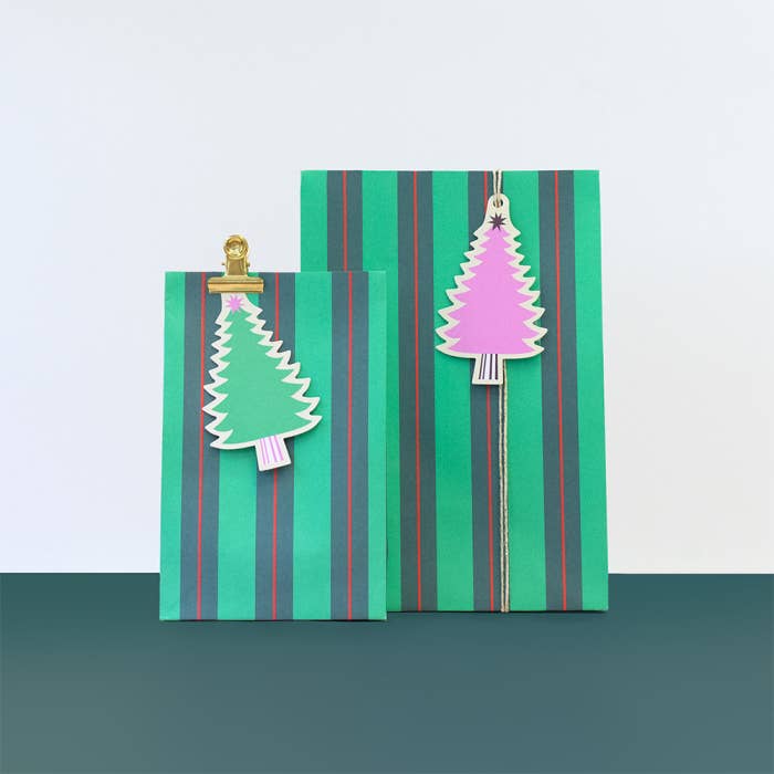 X‑Mas Trees Gavelapper 6 pk